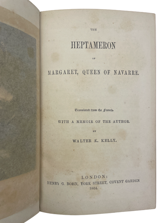 Walter K. Kelly - The Heptameron of Margaret - 1864