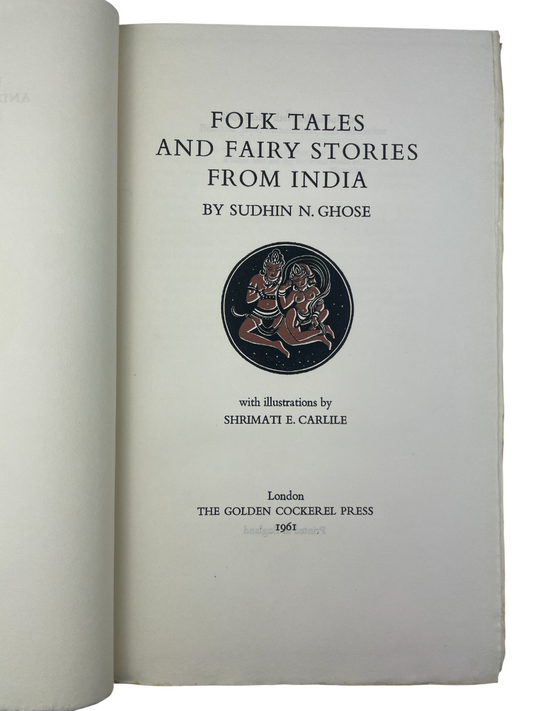 Sudhin N. Ghose - Folk Tales & Fairy Stories from India - 1961