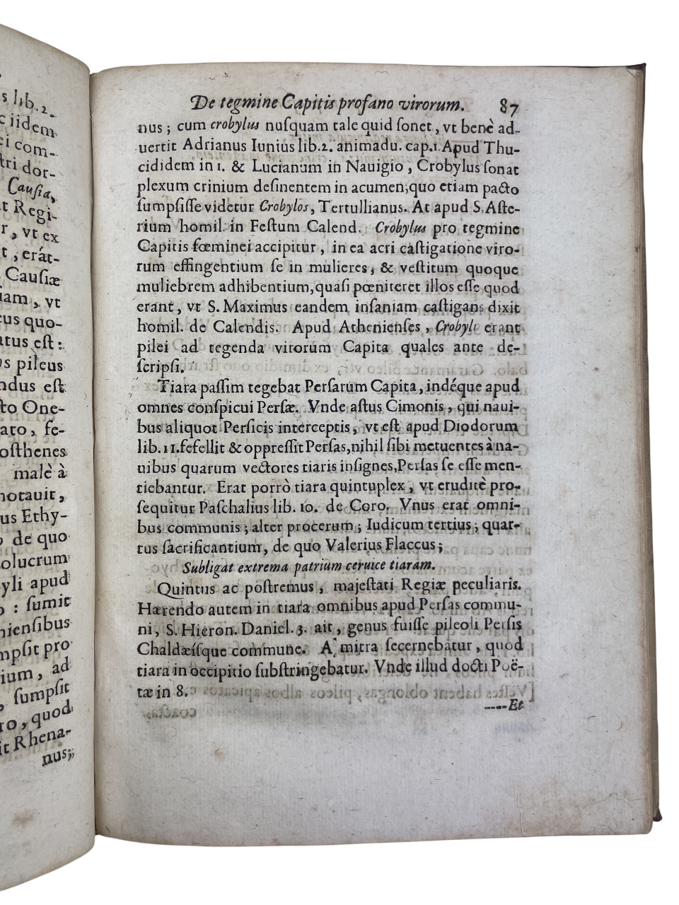 First edition 1655 Tractatus De Pileo Theophile Raynaud Petrus de Maridat Jesuit theology treatise hats headgear mitres cardinal hats Jewish rabbi caps royal French crowns female headdresses sacred secular ceremonial headwear ritual material culture 17th century historical study religious social symbolism antiquarian rare book collectible