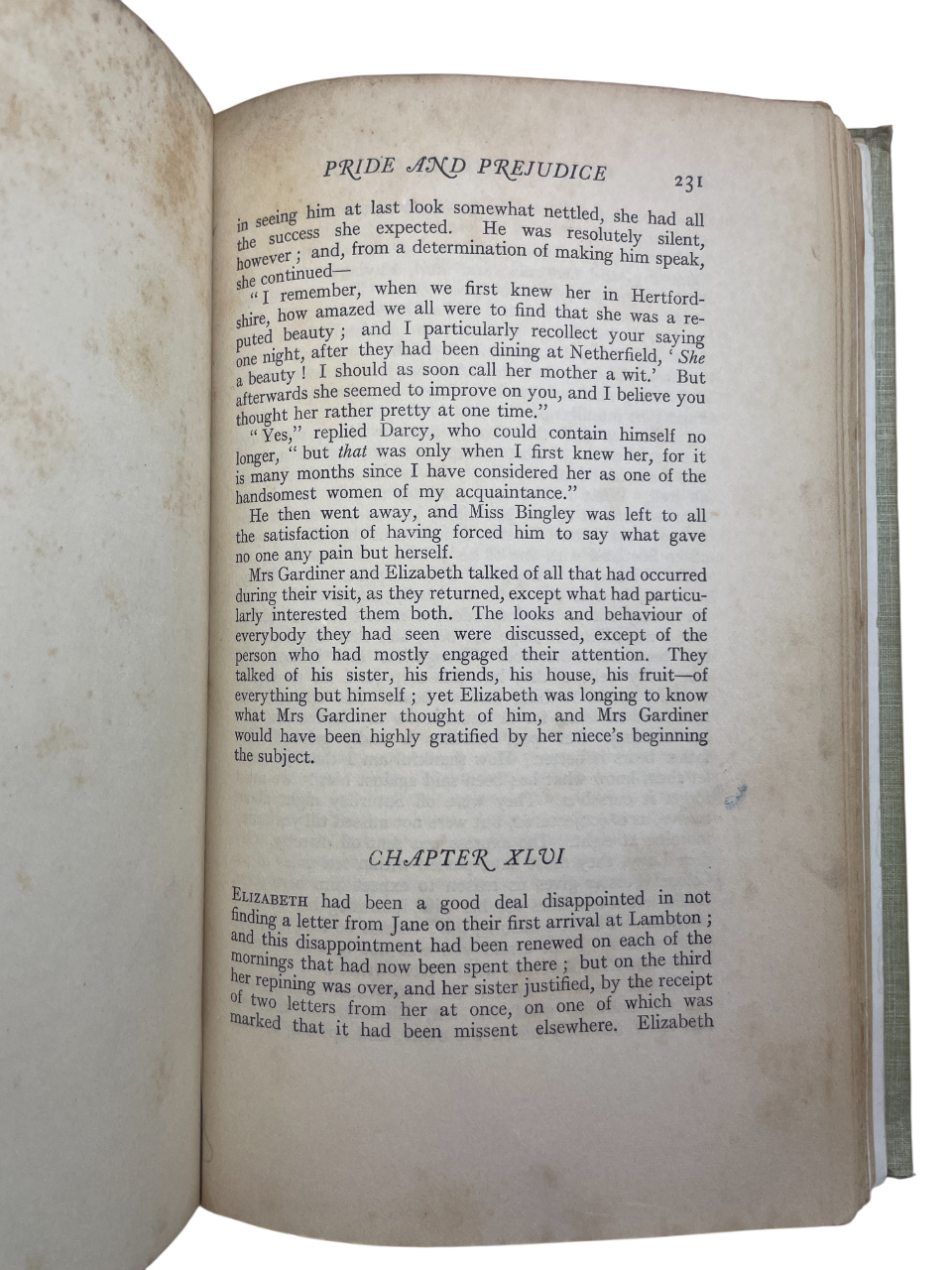 Pride and Prejudice 1907 first edition thus J.M. Dent Charles Brock illustrated rare antique book Jane Austen color illustrations gilt binding pictorial endpapers early 20th century edition collectible classic literature rare books illustrated Austen edition gilt spine decorative cover fine binding art illustration early color printing Regency novel British literature collectible gift for collectors rare Austen volume early edition English classic Brock art plates.