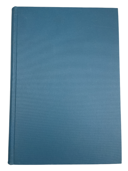  blue cloth book titled The Universal Penman 1941 limited edition no. 609 of 1000 Paul A. Struck fine facsimile of George Bickham’s 18th century calligraphy and engraving masterpiece English penmanship typography history ornamental lettering rare fine press book art of handwriting engraved specimens by master writing teachers London 1733–1741 collected plates calligraphic design historic script typography study limited printing Royal College of Art bookplate provenance rare British art book engraving
