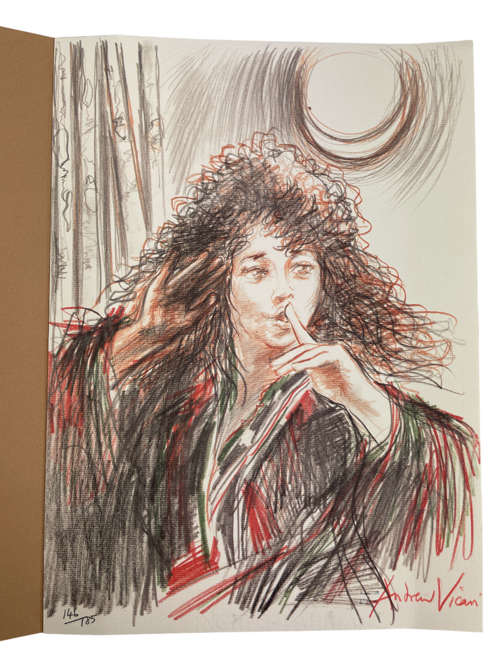 Andrew Vican art book signed limited edition 1986 Daniel Curzi French contemporary artist lithograph collectible Vie et Oeuvres monograph rare art biography Paris France artist portfolio signed numbered lithograph modern art 20th century European painting graphic arts limited print 3250 edition Daniel Curzi study Vican works catalogue France art market collectors edition modernist French painter portfolio rare art book art historian lithograph included.