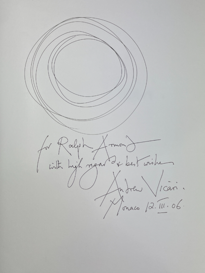 Andrew Vican art book signed limited edition 1986 Daniel Curzi French contemporary artist lithograph collectible Vie et Oeuvres monograph rare art biography Paris France artist portfolio signed numbered lithograph modern art 20th century European painting graphic arts limited print 3250 edition Daniel Curzi study Vican works catalogue France art market collectors edition modernist French painter portfolio rare art book art historian lithograph included.