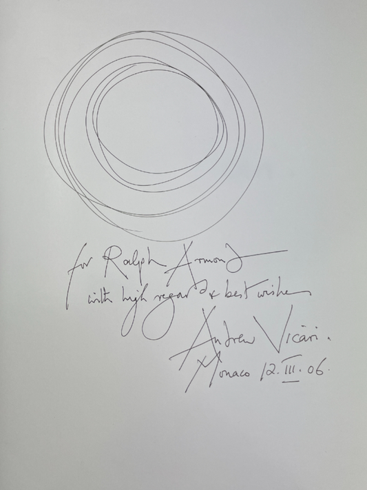 Andrew Vican art book signed limited edition 1986 Daniel Curzi French contemporary artist lithograph collectible Vie et Oeuvres monograph rare art biography Paris France artist portfolio signed numbered lithograph modern art 20th century European painting graphic arts limited print 3250 edition Daniel Curzi study Vican works catalogue France art market collectors edition modernist French painter portfolio rare art book art historian lithograph included.