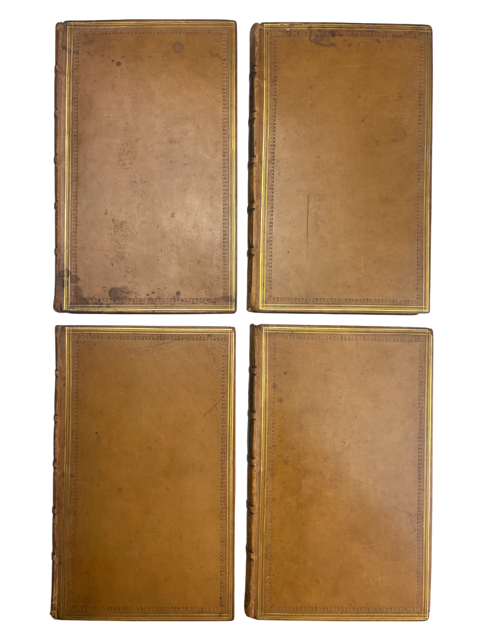 Four-volume 1818 London edition of Gilbert Burnet’s History of His Own Time, chronicling England and Scotland from the Restoration of Charles II to Queen Anne and the Treaty of Utrecht. A landmark contemporary account by a statesman-bishop directly involved in events, it blends political, ecclesiastical, and social history. A cornerstone narrative source for scholars and collectors of 17th- and 18th-century British history and early political writing.