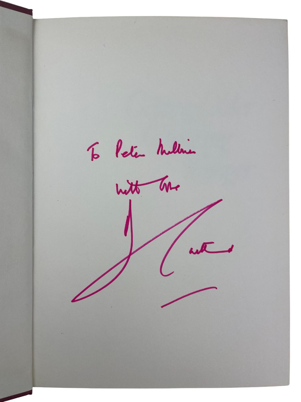 Getting Older, Growing Younger 1984 Barbara Cartland signed first edition hardcover Sidgwick and Jackson London personal letter included Dame Commander Order of the British Empire DBE autobiography vitality beauty self-discipline graceful aging longevity health romance author prolific 20th century British literature rare collectible signed book Cartland autograph Camfield Place Beatrix Potter stationery personal anecdotes youthful energy rejuvenation charm optimism self-assurance literature collectible Brit