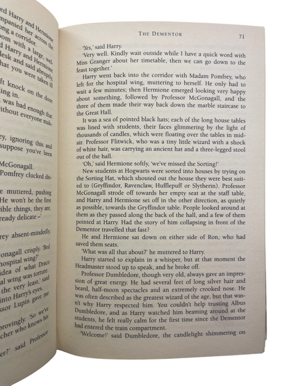 Harry Potter Prisoner of Azkaban 1999 Bloomsbury first edition second print rare early Harry Potter book collectible J.K. Rowling vintage fantasy novel UK edition high-resolution images rare Potter books investment copy early printing Bloomsbury cover art