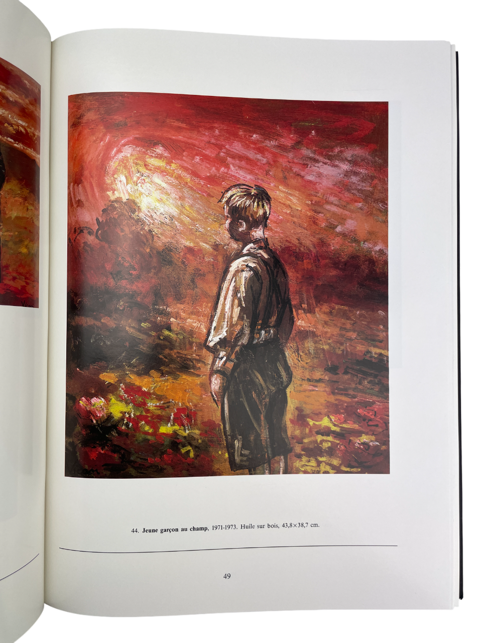 Andrew Vican art book signed limited edition 1986 Daniel Curzi French contemporary artist lithograph collectible Vie et Oeuvres monograph rare art biography Paris France artist portfolio signed numbered lithograph modern art 20th century European painting graphic arts limited print 3250 edition Daniel Curzi study Vican works catalogue France art market collectors edition modernist French painter portfolio rare art book art historian lithograph included.