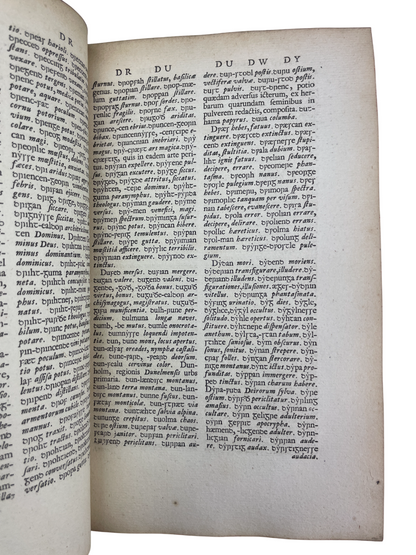 First edition 1701 Thomas Benson Vocabularium Anglo-Saxonicum Oxford Sheldonian Theater Old English dictionary Anglo-Saxon lexicon Edward Thwaites Somner 1659 Dictionarium Saxonico-Latino-Anglicum early modern philology abridged Latin glosses rare first edition Old English studies Anglo-Saxon scholarship historical linguistics medieval English language lexicography collectible academic reference rare antique book 18th-century language study Anglo-Saxon dictionary Oxford University