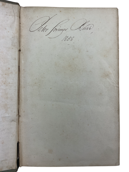 1835 first edition of The Life of Aaron Burr by Samuel L. Knapp, rare U.S. history biography of Revolutionary War officer, U.S. Senator, and Vice President. Inscribed “Peter [middle name] Burr,” indicating potential Burr family provenance. Chronicles military service under Washington and Arnold, duel with Hamilton, treason trial, and political career. Vital for collectors of rare American history books, 19th-century political biographies, Revolutionary era studies, and Burr family historical materials