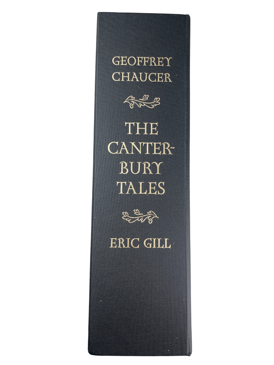 Geoffrey Chaucer The Canterbury Tales Folio Society limited edition 2010 no 687 of 1980 fine press facsimile Golden Cockerel Press Eric Gill engravings illustrated book typography art design collector rare Folio Society London Chaucer edition literature classic medieval poetry fine binding limited print Folio Society Canterbury Tales Golden Cockerel reproduction Eric Gill illustrations rare collectible book fine press printing British literature history deluxe edition collectors copy