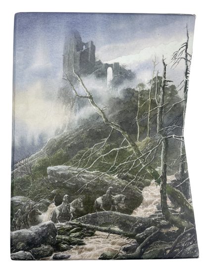 Tolkien Alan Lee signed limited edition deluxe box set 2019 HarperCollins The Hobbit Sketchbook The Lord of the Rings Sketchbook collector rare numbered 3000 copies Middle Earth art illustration concept drawings fantasy books Tolkien collection signed Alan Lee artwork rare Tolkien edition Hobbit LOTR gift boxed set fine press fantasy literature collectible signed Tolkien illustrator Alan Lee art books deluxe Harper Collins Tolkien Middle Earth rare illustrated edition fantasy art collectors.