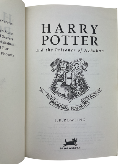 Harry Potter Celebration Issues first edition first printing Bloomsbury 2001 2004 collectible Harry Potter books rare early editions J.K. Rowling special Celebration Editions set trio UK Bloomsbury covers high-resolution images collectible Potter memorabilia vintage Harry Potter collection rare fantasy books investment copy
