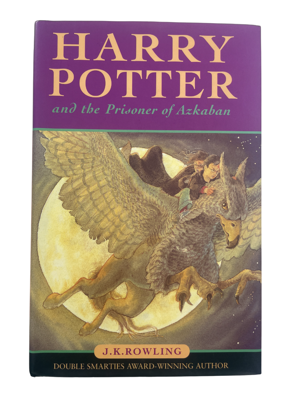 Harry Potter Prisoner of Azkaban 1999 Bloomsbury first edition second print rare early Harry Potter book collectible J.K. Rowling vintage fantasy novel UK edition high-resolution images rare Potter books investment copy early printing Bloomsbury cover art