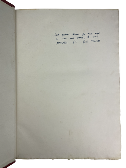 W. O. Hassall The Holkham Bible Picture Book 1954 Dropmore Press London signed first printed edition facsimile 14th century English illuminated manuscript medieval art rare book fine press Bodleian Library Holkham Hall Earl of Leicester Geoffrey Chaucer era illustration history religious manuscript rare collector edition limited signed Hassall commentary medieval illumination art history Dropmore Press fine printing collectible rare facsimile British Library acquisition