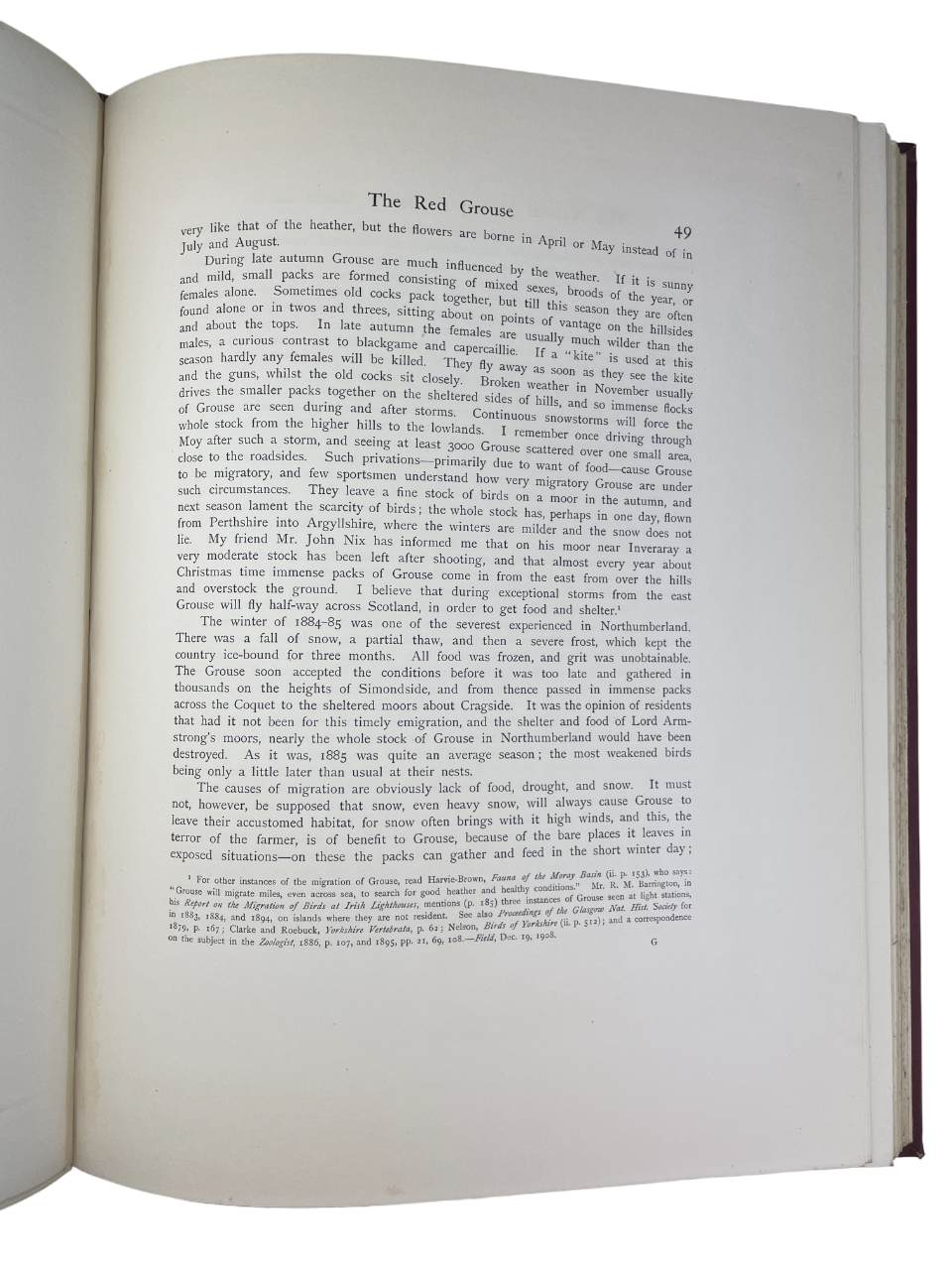 J.G. Millais - The Natural History of British Game Birds - 1909 (Limited, #239/550)