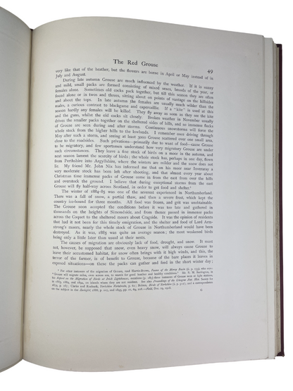 J.G. Millais - The Natural History of British Game Birds - 1909 (Limited, #239/550)