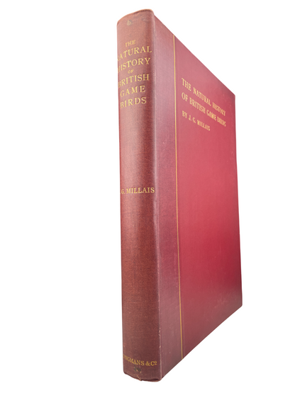 J.G. Millais - The Natural History of British Game Birds - 1909 (Limited, #239/550)
