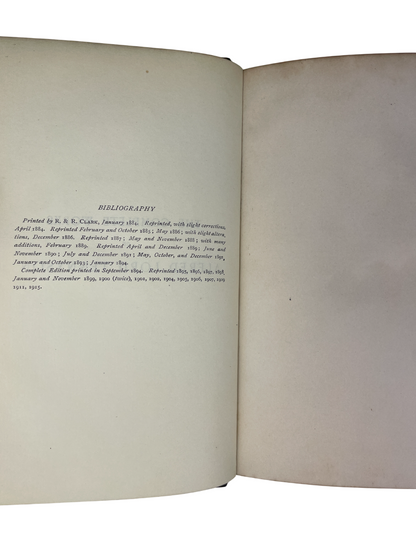 Alfred Tennyson - The Works - 1915