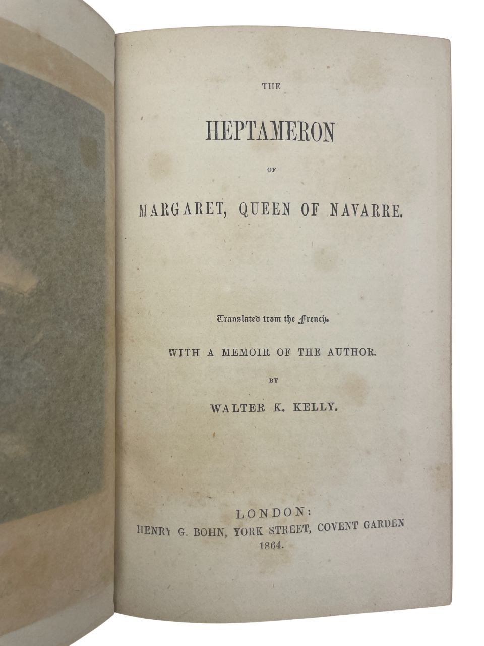 Walter K. Kelly - The Heptameron of Margaret - 1864