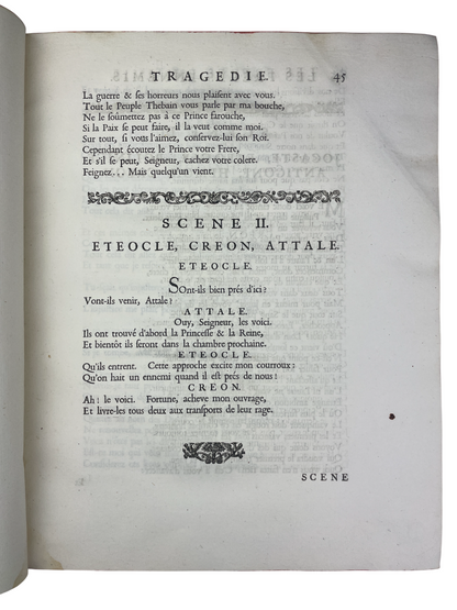Jean Racine - Oeuvres de Racine - 1723