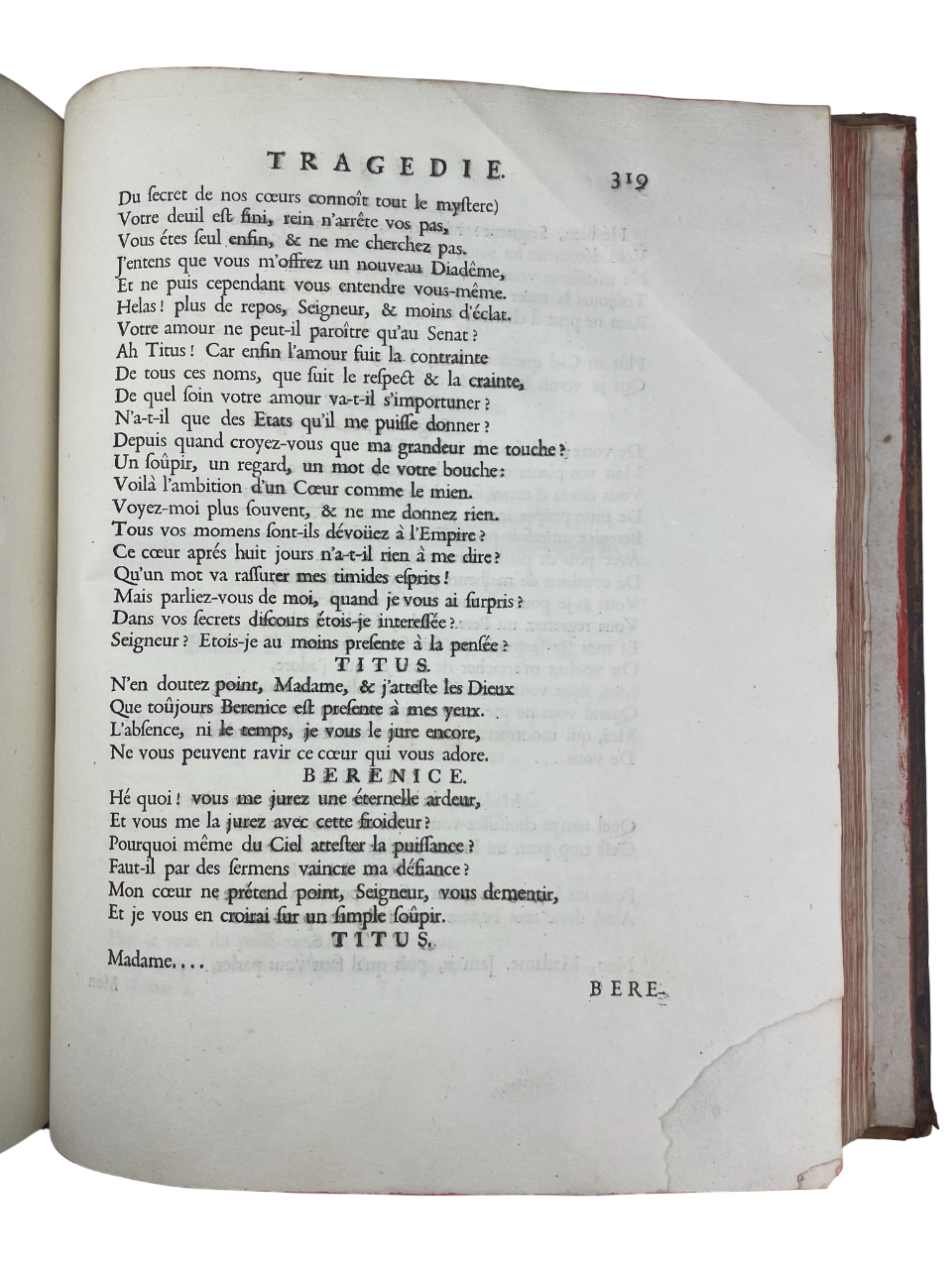 Jean Racine - Oeuvres de Racine - 1723