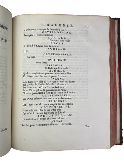 Jean Racine - Oeuvres de Racine - 1723