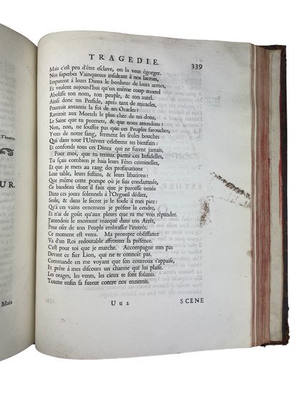 Jean Racine - Oeuvres de Racine - 1723