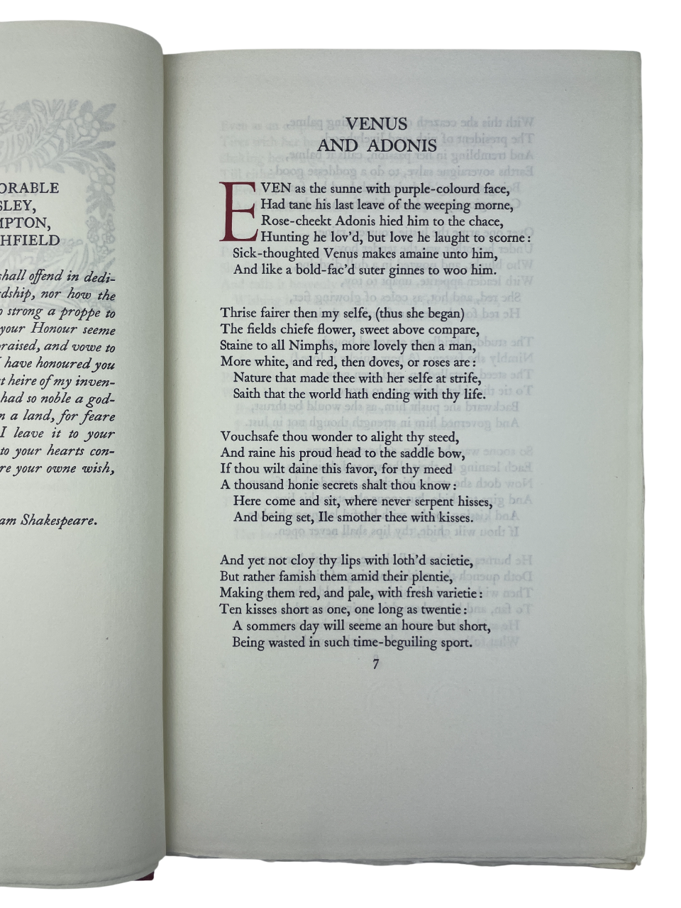 William Shakespeare - The Poems & Sonnets - 1960