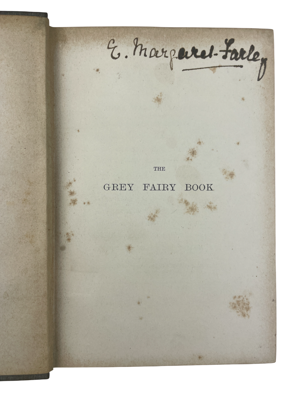 Andrew Lang - The Grey Fairy Book - 1900