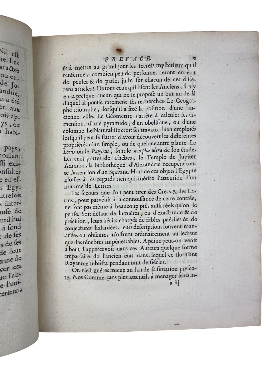 Benoît de Maillet - Description de l'Egypte - 1735