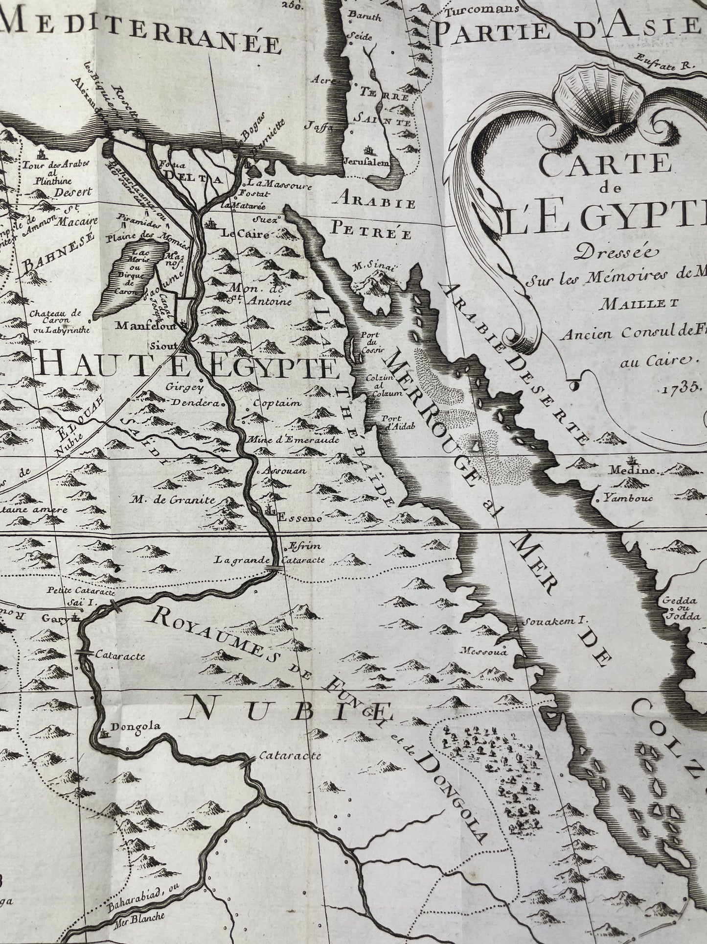 Benoît de Maillet - Description de l'Egypte - 1735