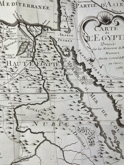 Benoît de Maillet - Description de l'Egypte - 1735