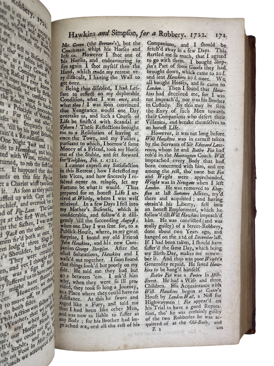 Select Trials for Murders, Robberies, Rapes, Sodomy, Coining, Frauds - 1734-1735