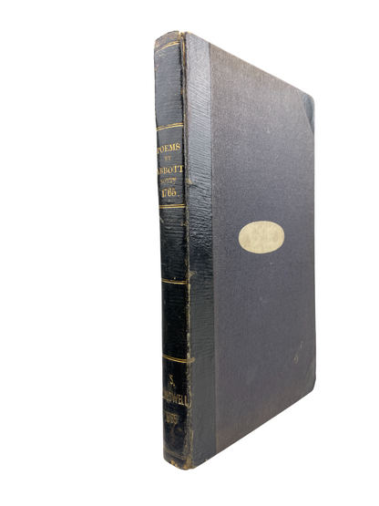 Lemuel Abbott - Poems on Various Subjects - 1765