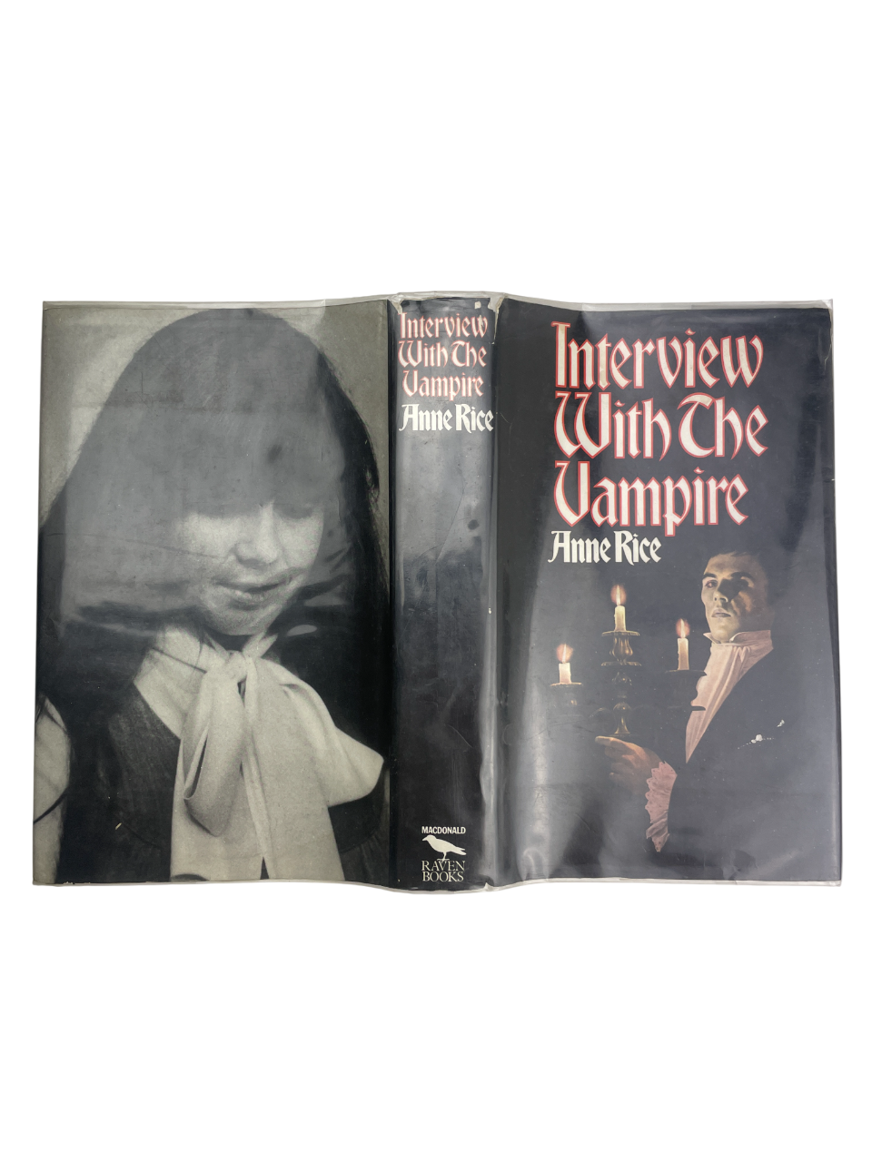 First UK edition, first printing of Interview with the Vampire by Anne Rice, 1976, published by Raven Books. A gothic horror masterpiece and debut novel that began The Vampire Chronicles, it explores immortality, loss, and desire through the confessional voice of Louis and the haunting child-vampire Claudia. A cornerstone of modern vampire fiction, adapted into the 1994 film and 2022 TV series, sought after by collectors of horror first editions.