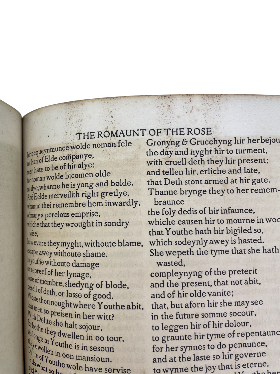 Limited edition 1908 The Romaunt of the Rose Geoffrey Chaucer Middle English translation Le Roman de la Rose rare medieval literature book illustrated Keith Henderson Norman Wilkinson allegorical dream-vision courtly love medieval poetry collectible Chatto & Windus London early 20th century plates decorative art rare book UK Chaucerian translation medieval allegory classic literature collectible edition