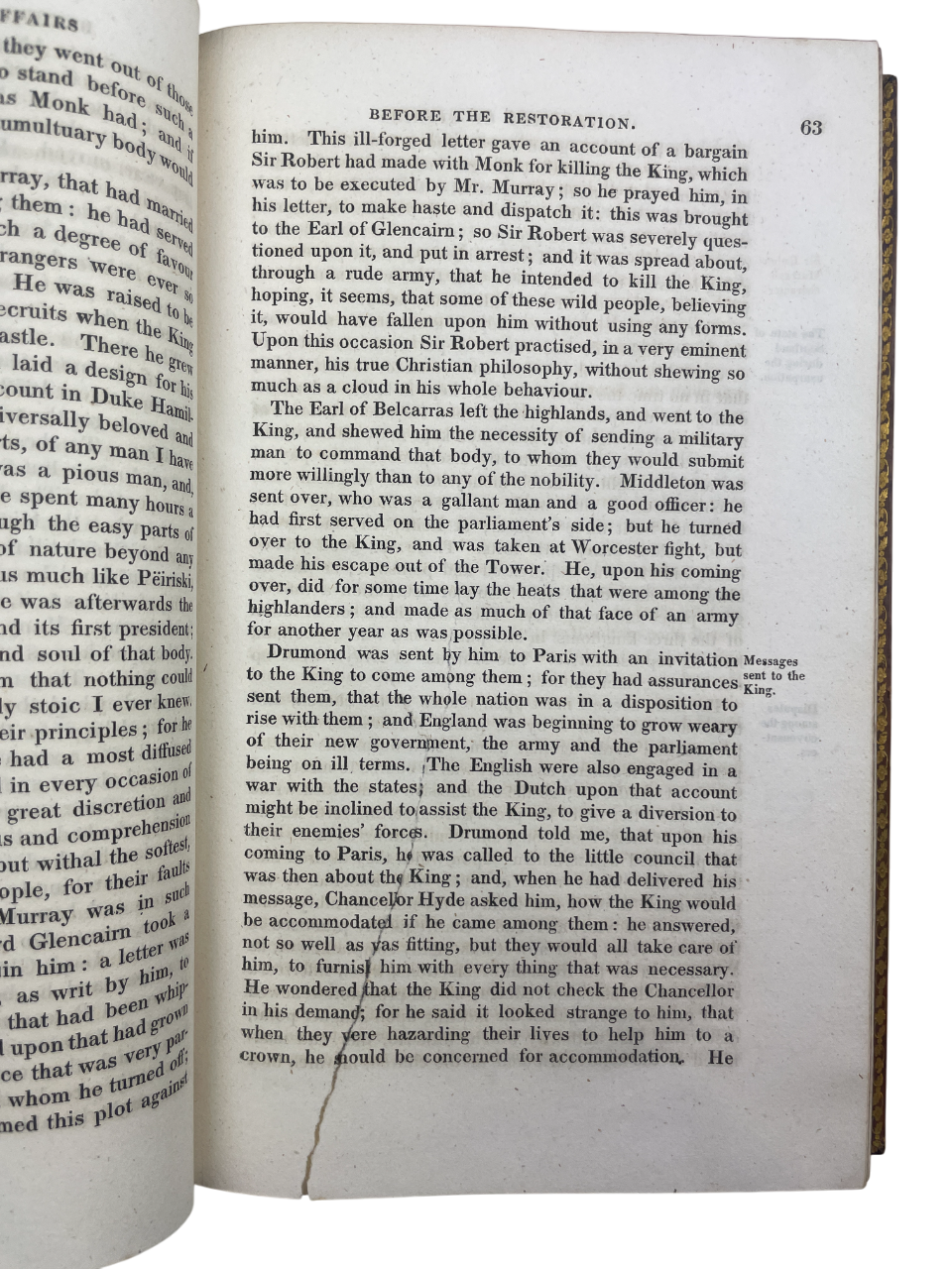 Four-volume 1818 London edition of Gilbert Burnet’s History of His Own Time, chronicling England and Scotland from the Restoration of Charles II to Queen Anne and the Treaty of Utrecht. A landmark contemporary account by a statesman-bishop directly involved in events, it blends political, ecclesiastical, and social history. A cornerstone narrative source for scholars and collectors of 17th- and 18th-century British history and early political writing.