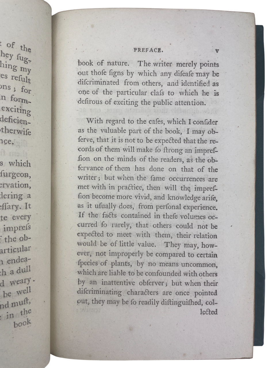 John Abernethy 1809 Surgical Observations rare antique medical book early surgery text arterial ligation aneurism treatment constitutional disease theory St Bartholomew’s Hospital surgeon John Hunter student historic surgical treatise Longman London 19th century medical history collectible original edition influential surgical work rare book dealer UK