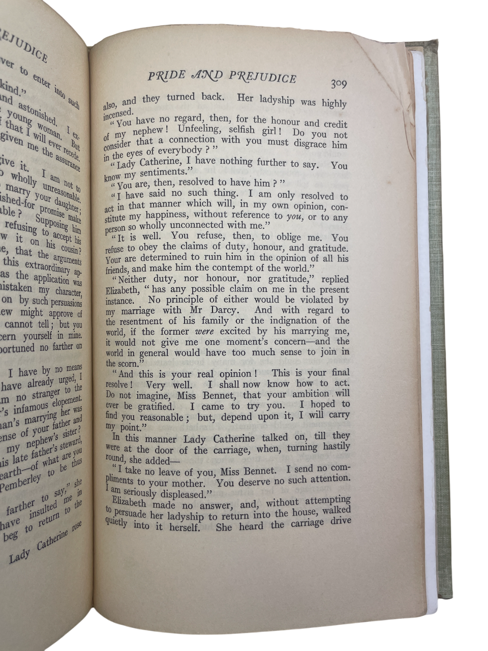 Pride and Prejudice 1907 first edition thus J.M. Dent Charles Brock illustrated rare antique book Jane Austen color illustrations gilt binding pictorial endpapers early 20th century edition collectible classic literature rare books illustrated Austen edition gilt spine decorative cover fine binding art illustration early color printing Regency novel British literature collectible gift for collectors rare Austen volume early edition English classic Brock art plates.