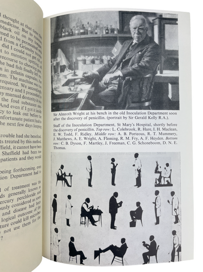 The Birth of Penicillin and the Disarming of Microbes 1970 Ronald Hare proof copy rare medical history signed first edition bacteriology St. Mary’s Hospital Alexander Fleming discovery antibiotics chemotherapy transformative medicine microbiology scientific study Emeritus Professor University of London historic microbiology penicillin accidental discovery therapeutic impact laboratory medicine rare collectible scientific biography groundbreaking medicine proof copy early edition medical research science his