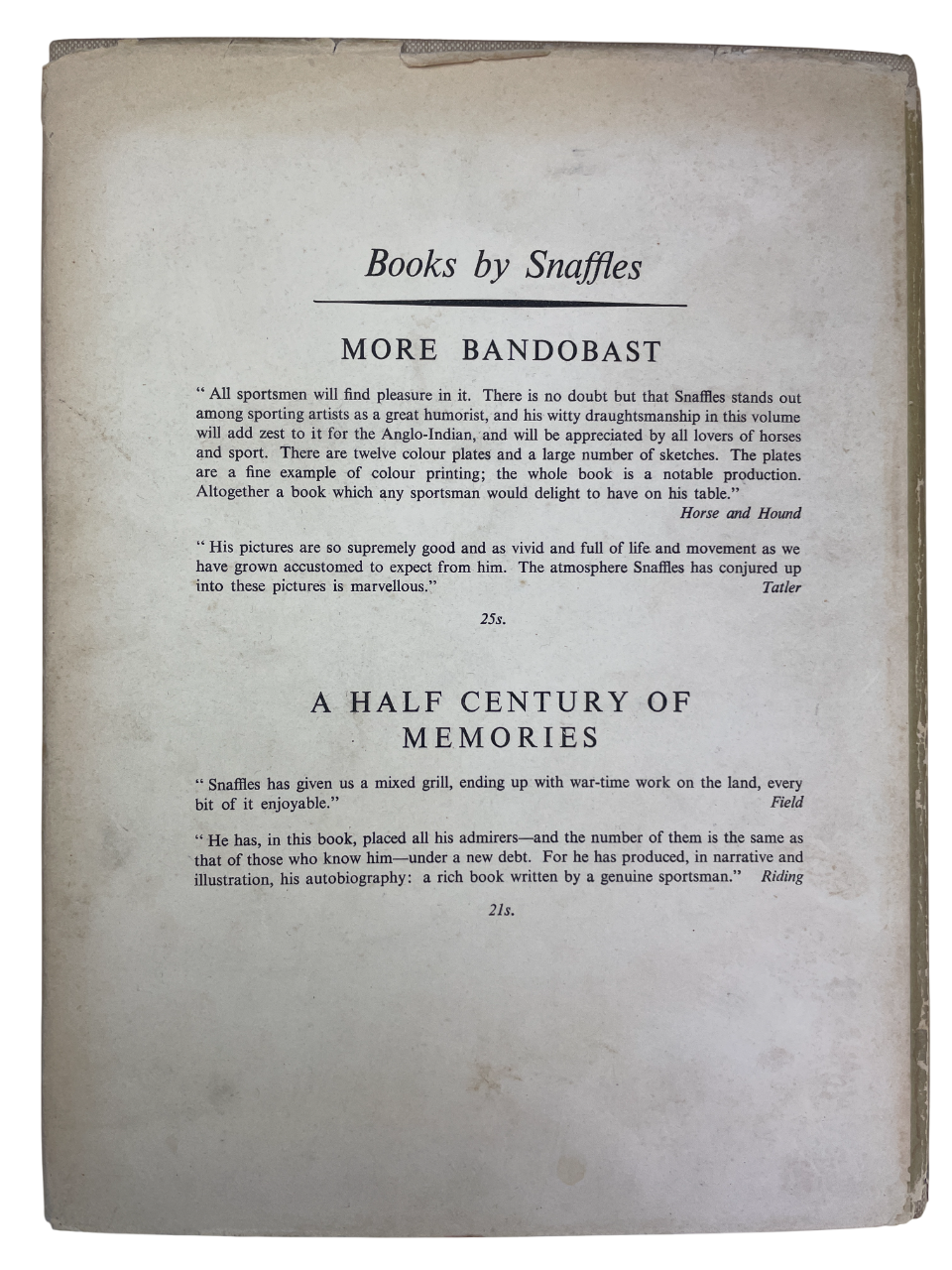 Four-Legged Friends and Acquaintances 1951 Snaffles signed first edition sporting art book rare collectible hunting polo fox hunters racers chasers scruffy terriers loyal hounds British sporting artist Charles Johnson Payne animal illustrations colour plates black and white plates humour wit charm equestrian collectors fox hunting dogs military life sporting world rare first edition signed Snaffles collectible book sporting history British art horse and dog illustrations fox hunting memorabilia