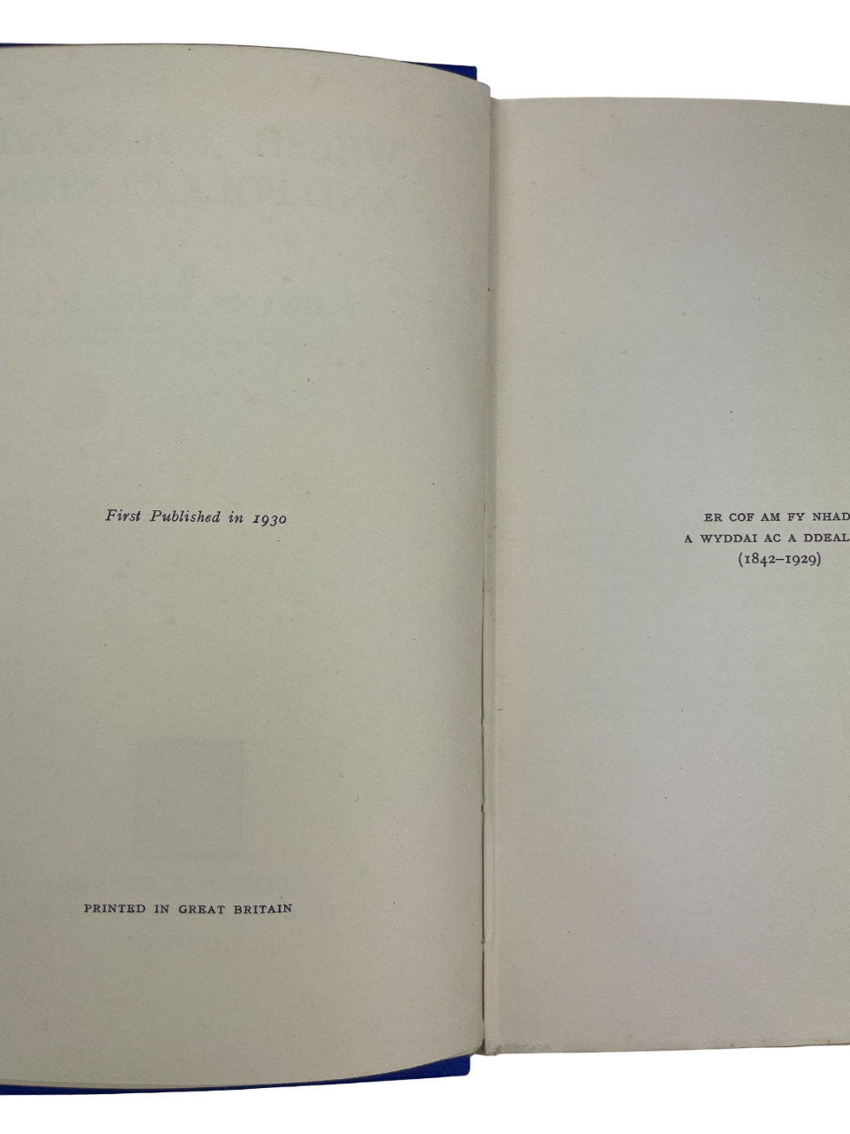 T. Gwynn Jones - Welsh Folklore and Folk-Custom - 1930 First edition book by Professor T. Gwynn Jones C.B.E. (1871–1949), a leading Welsh poet, scholar, and translator whose work shaped Welsh literature and education in the early twentieth century. This comprehensive text explores Celtic deities, fairies, ghosts, folk rituals, and weather lore, tracing their lasting influence on Welsh culture.
