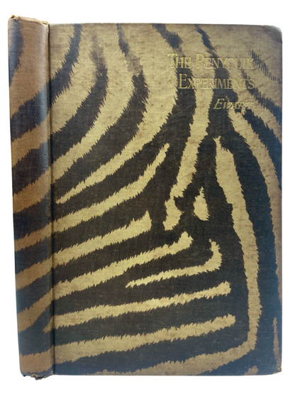 1899 edition of The Penycuik Experiments by James Cossar Ewart, pioneering experimental genetics and hybridization. Documents zebra–horse crosses testing telegony, hybrid vigor, inbreeding, and prepotency. Includes inscription “Margaret Ewart” (1915), suggesting family provenance. Essential for collectors of genetics history, experimental zoology, and Edinburgh scientific heritage.