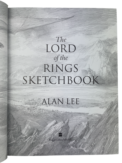 Tolkien Alan Lee signed limited edition deluxe box set 2019 HarperCollins The Hobbit Sketchbook The Lord of the Rings Sketchbook collector rare numbered 3000 copies Middle Earth art illustration concept drawings fantasy books Tolkien collection signed Alan Lee artwork rare Tolkien edition Hobbit LOTR gift boxed set fine press fantasy literature collectible signed Tolkien illustrator Alan Lee art books deluxe Harper Collins Tolkien Middle Earth rare illustrated edition fantasy art collectors.