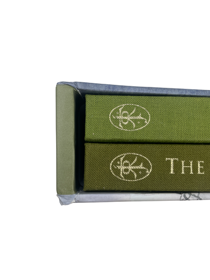 Tolkien Alan Lee signed limited edition deluxe box set 2019 HarperCollins The Hobbit Sketchbook The Lord of the Rings Sketchbook collector rare numbered 3000 copies Middle Earth art illustration concept drawings fantasy books Tolkien collection signed Alan Lee artwork rare Tolkien edition Hobbit LOTR gift boxed set fine press fantasy literature collectible signed Tolkien illustrator Alan Lee art books deluxe Harper Collins Tolkien Middle Earth rare illustrated edition fantasy art collectors.