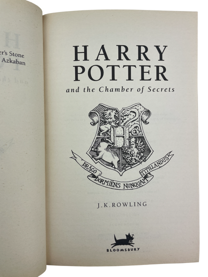 Harry Potter Celebration Issues first edition first printing Bloomsbury 2001 2004 collectible Harry Potter books rare early editions J.K. Rowling special Celebration Editions set trio UK Bloomsbury covers high-resolution images collectible Potter memorabilia vintage Harry Potter collection rare fantasy books investment copy