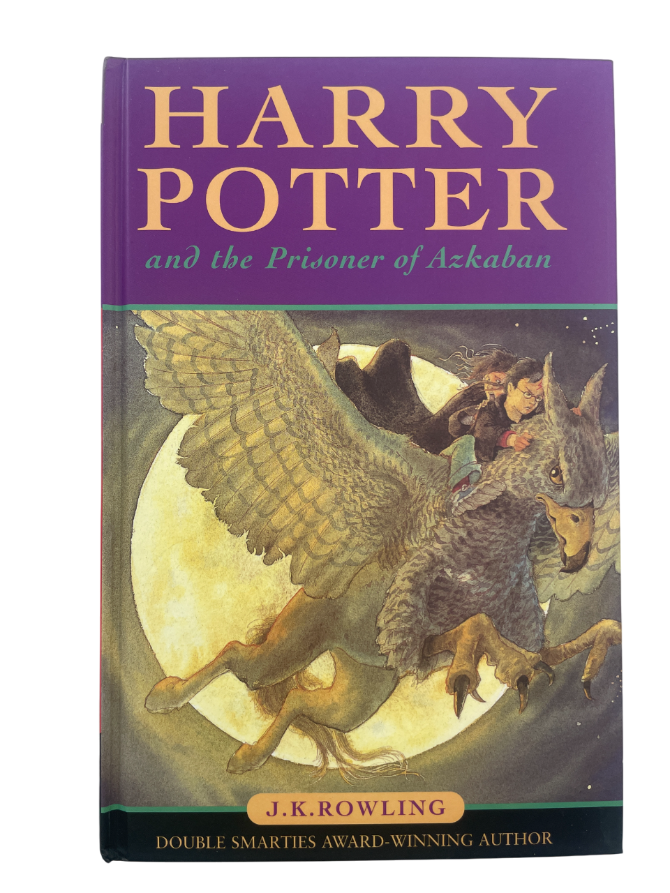 Harry Potter Prisoner of Azkaban 1999 Bloomsbury first edition second print rare early Harry Potter book collectible J.K. Rowling vintage fantasy novel UK edition high-resolution images rare Potter books investment copy early printing Bloomsbury cover art