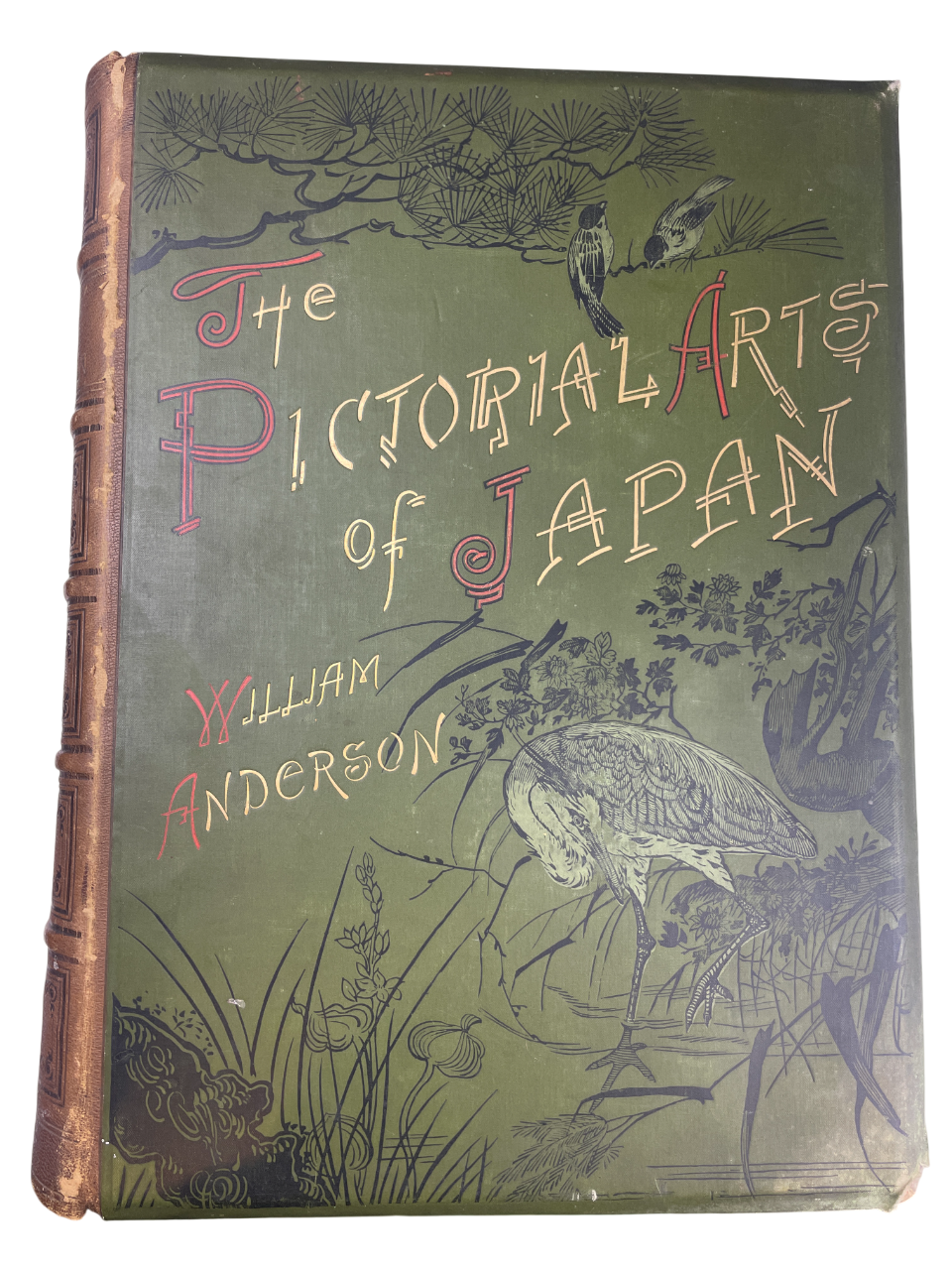 The Pictorial Arts of Japan 1886 William Anderson signed Artist’s Proof no. 20 rare limited edition Japanese art folio Meiji era Japanese visual culture 80 plates color monochrome illustration William Anderson art history British Museum Japanese collection Sampson Low London signed folio rare collectible early Western scholarship Japanese art study Professor Anatomy Tokyo Imperial Naval Medical College Meiji Japan Japanese prints paintings drawings Japanese artistic traditions rare book folio collector edit