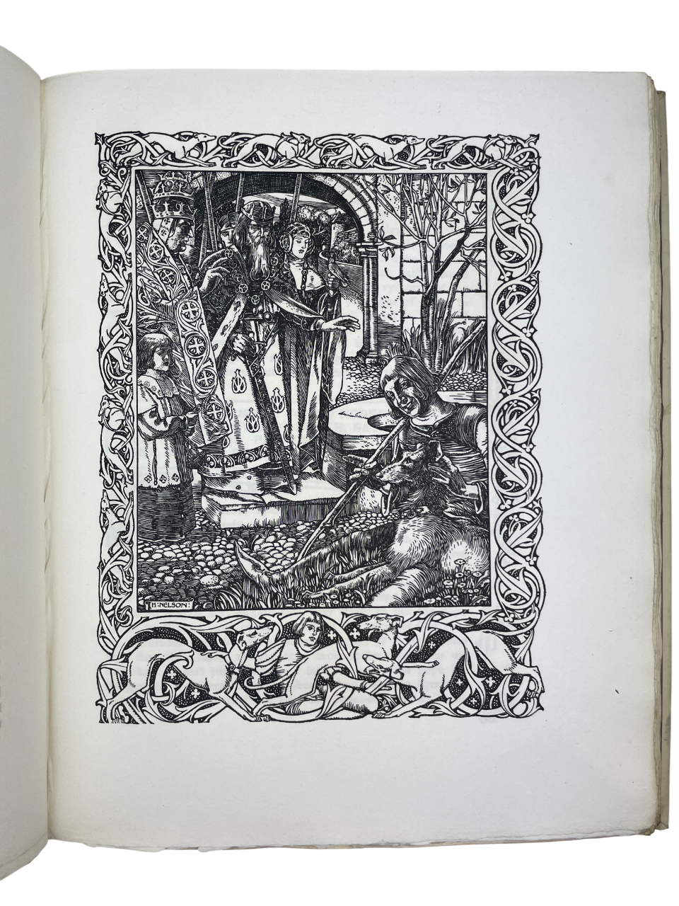  Early English Romances 1904 rare antique folklore book William John Thoms Otto Schulze Edinburgh Harold Nelson illustrations gold embossed cover gilt binding illustrated volume includes Robert the Deuyll, Robin Hood, Fryer Bacon early English folklore romance legends medieval literature Arthurian tales rare illustrated edition British folklore history antiquarian book collector rare 1904 printing decorative binding illuminated pages golden cover illustrated art engraving folklore origins William John Thoms